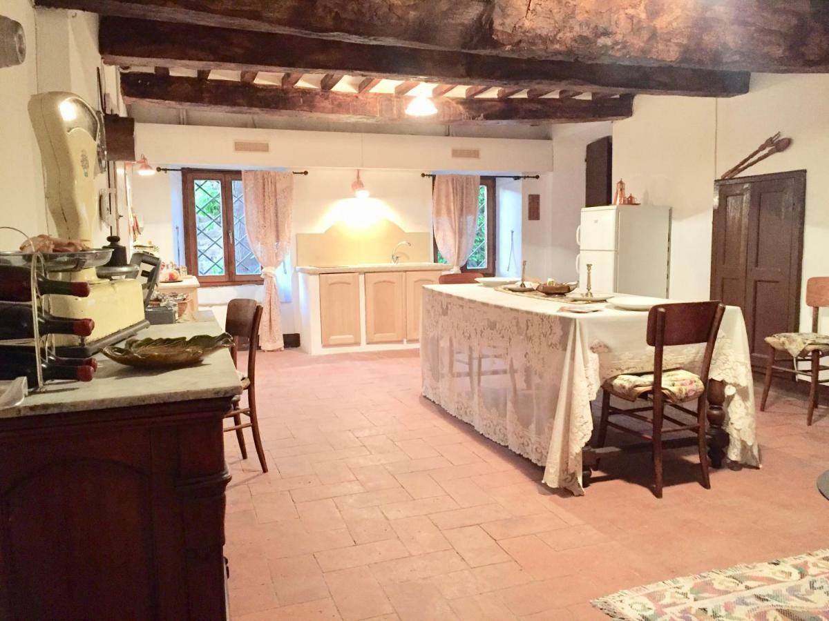 Camera E Appartamento Toscana - B&B Palazzo Robicci Кастилион Фиорентино Екстериор снимка