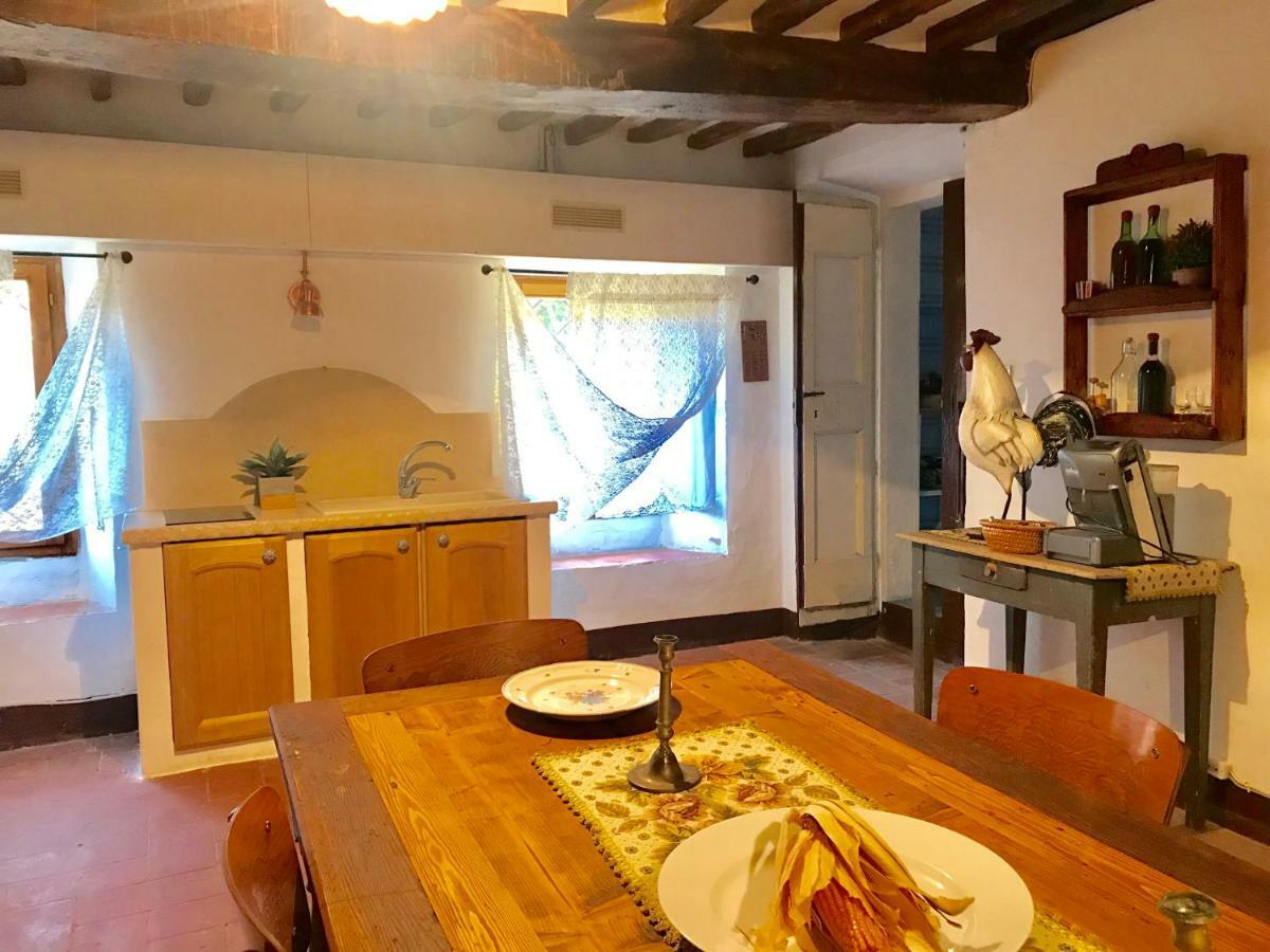 Camera E Appartamento Toscana - B&B Palazzo Robicci Кастилион Фиорентино Екстериор снимка