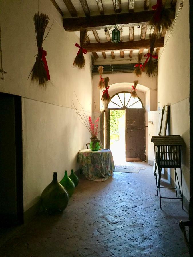 Camera E Appartamento Toscana - B&B Palazzo Robicci Кастилион Фиорентино Екстериор снимка