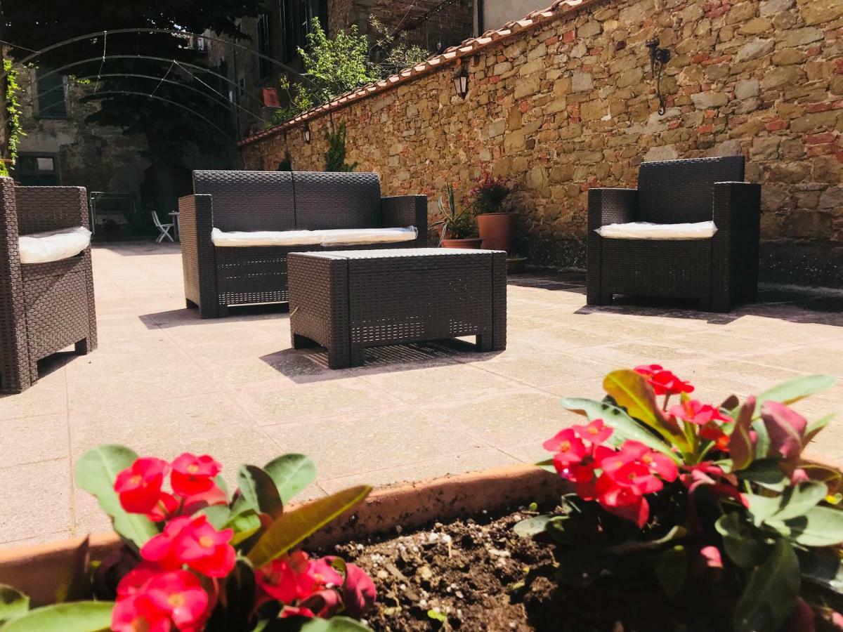 Camera E Appartamento Toscana - B&B Palazzo Robicci Кастилион Фиорентино Екстериор снимка