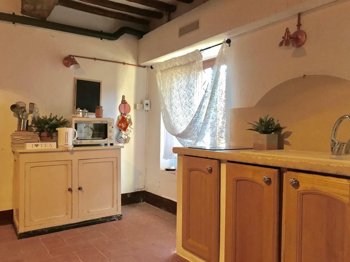 Camera E Appartamento Toscana - B&B Palazzo Robicci Кастилион Фиорентино Екстериор снимка